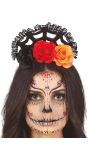 Dia De Los Muertos Spinnenweb Haarband