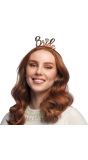 Diadeem Bruid Vrijgezellenfeest Rosé Goud