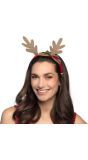 Diadeem met Gouden Rendier Gewei