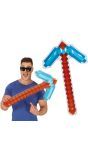 Diamant Pickaxe Minecraft Oplaasbaar 69cm