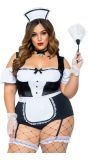 Dienstmeisje Kostuum Plussize