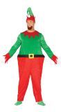 Dikke Kerstelf Kostuum