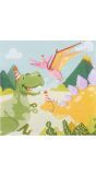 Dino Thema Party Servetten