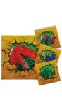 Dinosaurus Kinderfeestje Servetten 16 Stuks