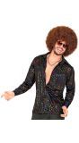 Disco Blouse Heren Glitter
