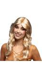 Disco Doll Blonde Pruik