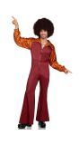 Disco Doll Oranje Kostuum Heren