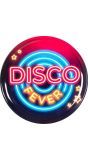 Disco Fever Themafeest Dienblad