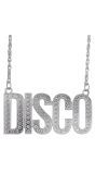 Disco Ketting Zilver Carnaval