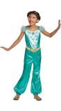 Disney Aladdin Jasmine Meisjes Kostuum Blauw