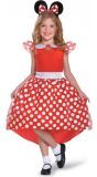 Disney Minnie Mouse Meisjes Kostuum Rood