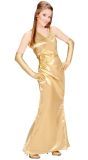 Diva Kostuum, Satijn Goud