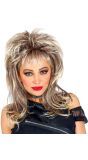 Donkerblonde 80's Pruik Dames