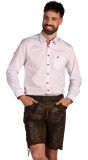 Donkerbruine Leren Korte Lederhose Oktoberfest Heren