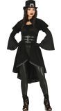 Duistere Steampunk Gothic Kostuum Vrouw