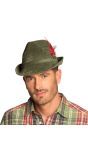 Duitse Schlager Hoed Groen