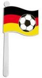 Duitsland Supporter Ratelvlag