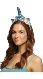 Eenhoorn Turquoise Blauw Tiara Diadeem