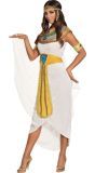 Egyptische Cleopatra Jurk Wit
