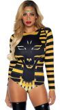 Egyptische God Anubis Bodysuit Goud