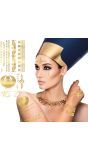 Egyptische Goudkleurige Plak Tattoo's