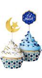 Eid Mubarak' Cupcake Decoratie Set