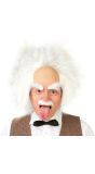 Einstein Pruik Wit