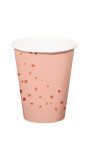 Elegant Roze Wegwerp Bekers