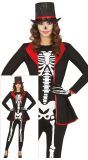Elegante Skelet Kostuum Dames