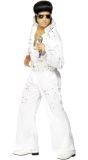Elvis Presley Outfit Wit met Jewelen