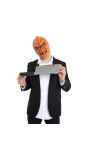 Enge Pompoen Oranje Masker Latex
