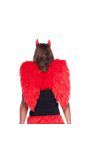 Engelen Vleugels Rood 50cm