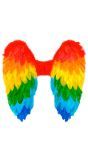 Engelenvleugels Regenboog Veren Dames Heren