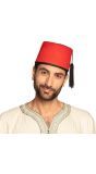 Fadime Rode Fez Hoedje