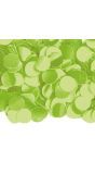 Feest Confetti 100 Gram Lichtgroen