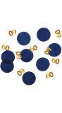 Feest Confetti Elegant True Blue 60 Jaar