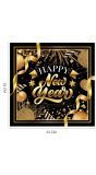 Feestelijke Happy New Year Servetten