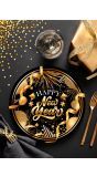 Feestelijke Happy New Year Wegwerp Bordjes