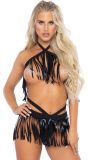 Festival Fringe Halter Top en Bikini