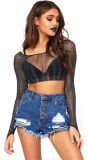 Festival Glitter Visnet Croptop