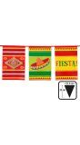 Fiesta Mexicana Rechthoekige Vlaggenlijn