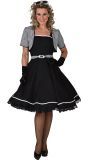 Fifties Jurkje Zwart Wit