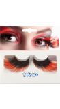 Flamboyant Nepwimpers Zwart Rood