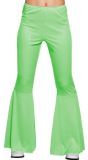 Flarebroek Dames Lichtgroen