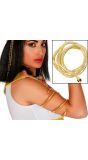Flexibele Gouden Slang Armband