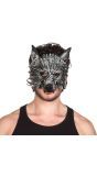 Foam Wolf Halfmasker Grijs