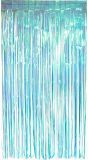 Folie Gordijn Lichtblauw
