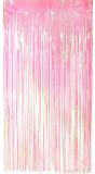 Folie Gordijn Lichtroze