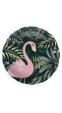Folieballon Tropische Flamingo Verjaardag