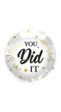 Folieballon You Did It